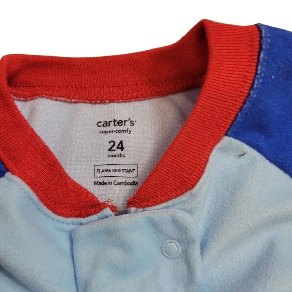Carter's footed pajamas 24 months